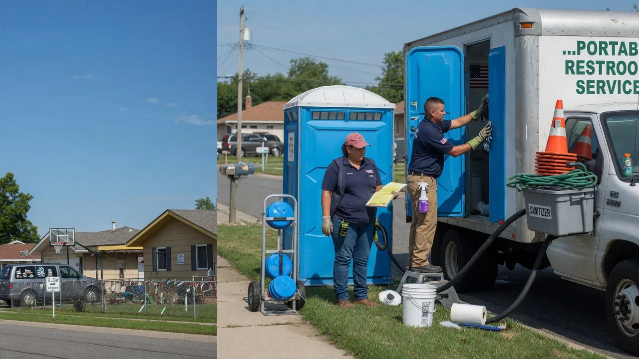 Portable Toilet Rental in Oakes, ND near me